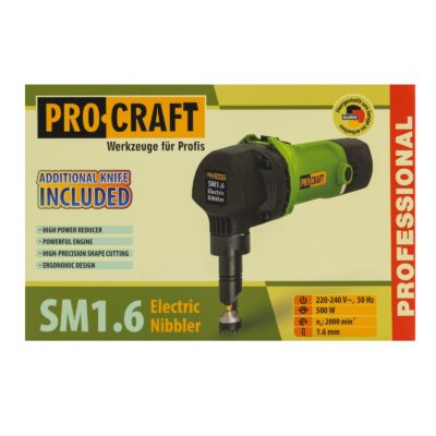 Foarfeca electrica de taiat tabla, PROCRAFT SM1.6-1000 - SimpleTools