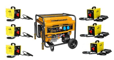 Generator pe benzină INGCO GE55003, 5,5 kW, monofazat, pornire electrică