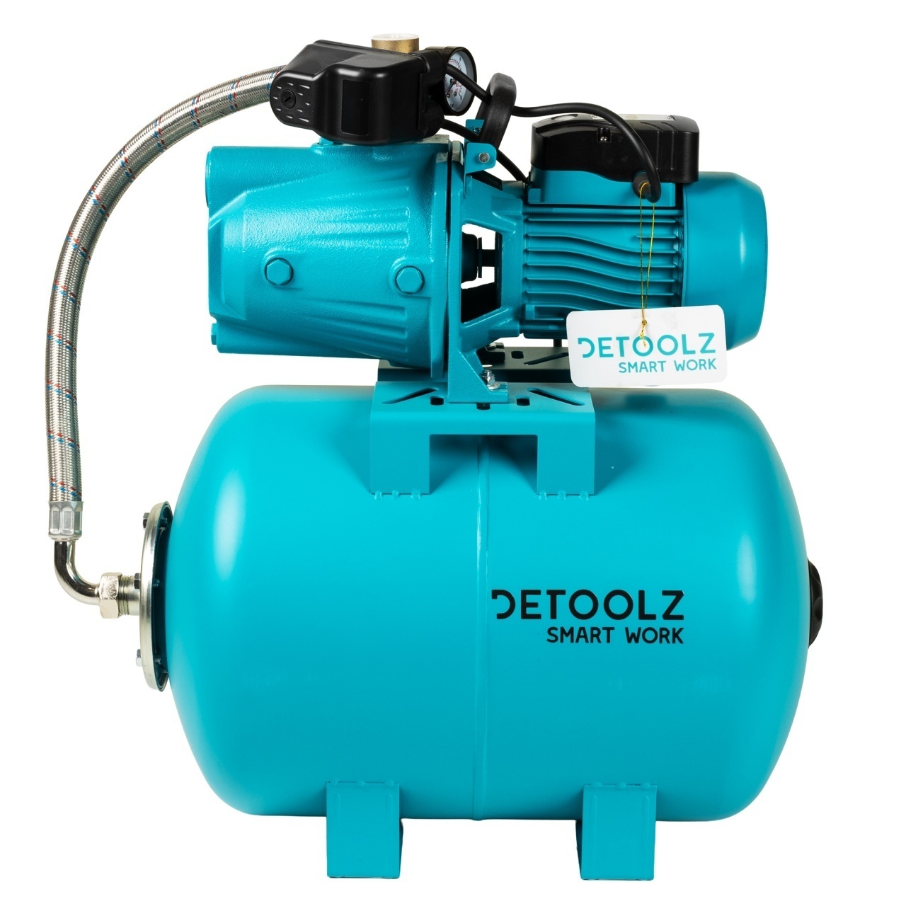 Hidrofor Detoolz 0.9 kW, debit maxim 3300l/h, inaltime maxima pompare 45m, corp pompa fonta, butelie 50L – SimpleTools Hidrofor Detoolz 0.9 kW, debit maxim 3300l/h, inaltime maxima pompare 45m, corp pompa fonta, butelie 50L - SimpleTools