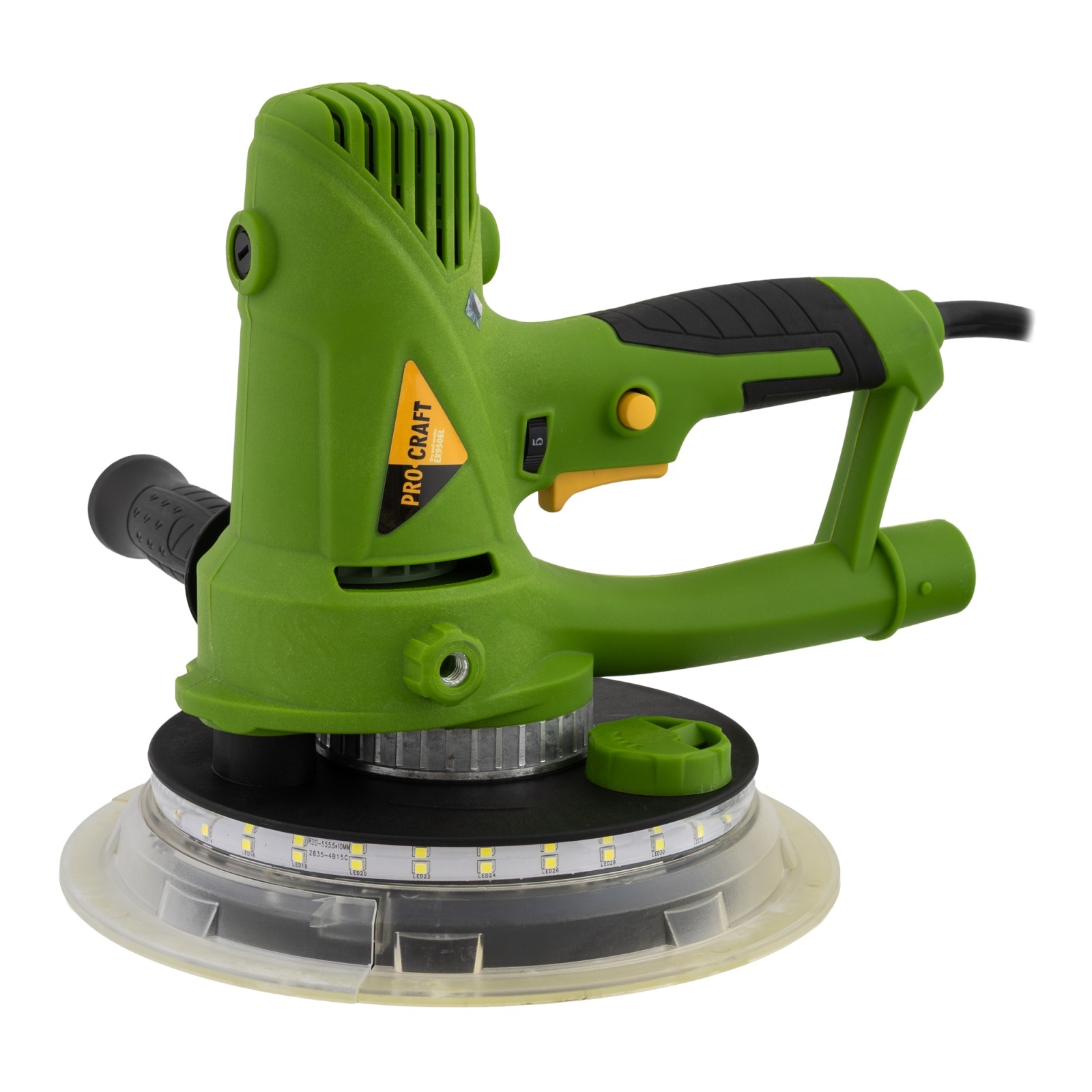 Masina de slefuit pereti Procraft EX950EL, 710 W, 180 mm, 1200-2500 rot/min cu aspirator sac – SimpleTools Masina de slefuit pereti Procraft EX950EL, 710 W, 180 mm, 1200-2500 rot/min cu aspirator sac - SimpleTools