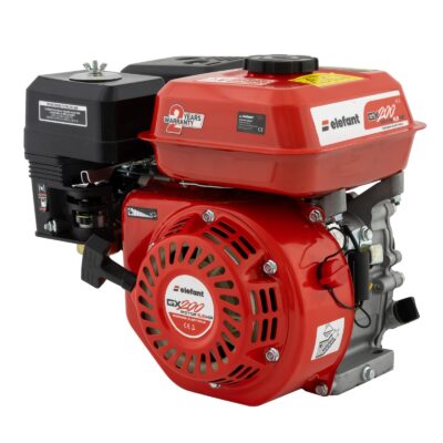 Motor pe benzina Elefant GX200, 6.5 CP, 196 cc, Profesional 4 timpi, Ax 20 mm