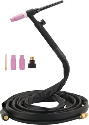 Pistolet TIG SR17V cu ventil, mufa DX25, racire aer Intensiv