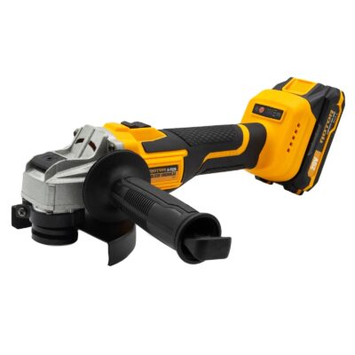 Polizor unghiular cu acumulator ROTOR R-PU2A 20V / 2Ah, brushless