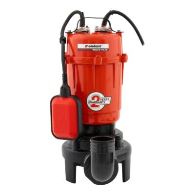 Pompa de drenaj ELEFANT WQCD10-10-0.75F cu tocator, 750W, 200 l/min, inaltime refulare 10 m