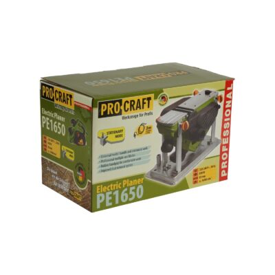 Rindea Electrica cu masa Procraft PE 1650, 850W, 16000 rpm, 2 cutite sac colectare - SimpleTools