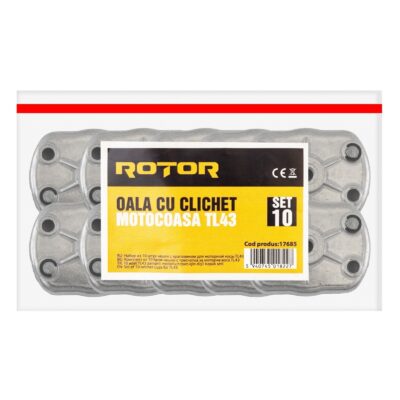 Set 10 bucăți oală cu clichet motocoasă TL43 ROTOR
