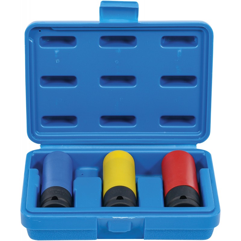 Set chei de impact cu protecţie, antrenare patrat interior 12, 5 mm (1/2″), 17 / 19 / 21 mm, 3 piese, BGS 7500 – SimpleTools Set chei de impact cu protecţie, antrenare patrat interior 12, 5 mm (1/2"), 17 / 19 / 21 mm, 3 piese, BGS 7500 - SimpleTools