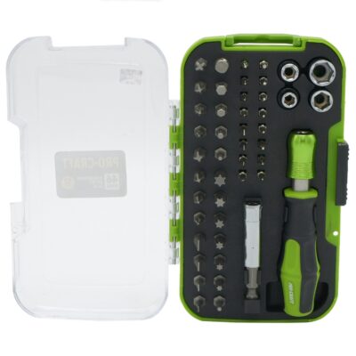 Set de biți PROCRAFT (46 piese) SS-46