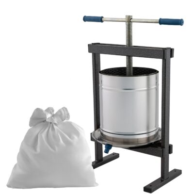 Teasc/Presa struguri Vilen Inox 15 L cu picioare, Ucraina Traditional