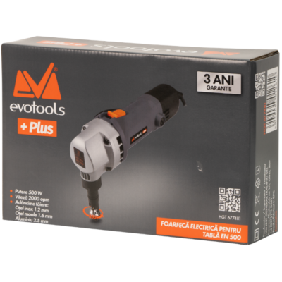 Foarfeca Electrica pentru Tabla EN500 EvoTools / P[W]: 500 - SimpleTools