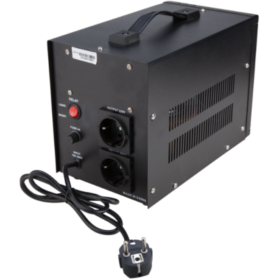 Stabilizator de Tensiune 500VA, LCD Display, Servomotor si Functie de Intarziere / P[W]: 400 - SimpleTools