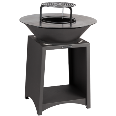 Gratar Metalic cu Plita Rotunda 750mm.
