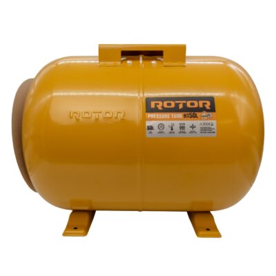 Vas expansiune orizontal pentru hidrofor, 50 l, ROTOR RVH-50 - SimpleTools