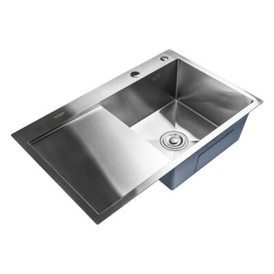 Chiuveta Bucatarie Inox alimentar SUS304 BÖHM BH7849RS Satin 780x490x220 mm