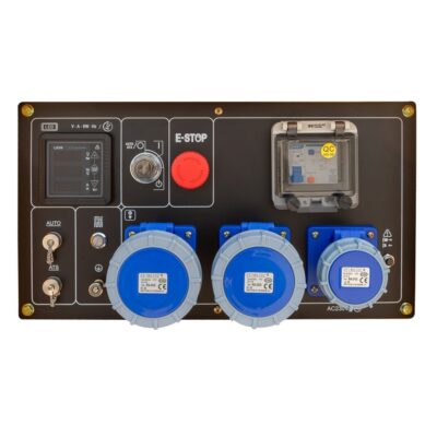 Generator diesel monofazat KOMPAK KD8600SE, 6.3 kW, 230 V, insonorizat - imagine 3
