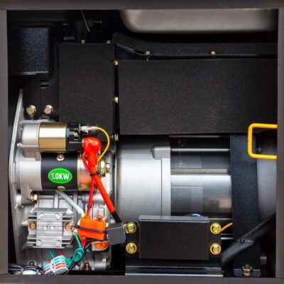 Generator diesel monofazat KOMPAK KD8600SE, 6.3 kW, 230 V, insonorizat - imagine 9