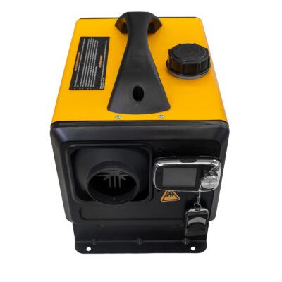 Incalzitor diesel ROTOR RID-8, 8 kW, 12V/24V/230V, rezervor 5 L, 1 iesire aer cald, control LCD, telecomanda, portabil - imagine 3