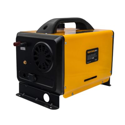 Incalzitor diesel ROTOR RID-8, 8 kW, 12V/24V/230V, rezervor 5 L, 1 iesire aer cald, control LCD, telecomanda, portabil - imagine 5