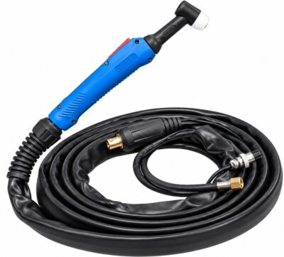 Pistolet TIG WP26 cu intrerupator, racire aer, 2 pini tip mama, DX 50 JASIC