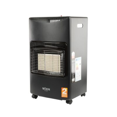 Soba pe gaz GPL BÖHM BF-003A , 4,20 kW , 3 trepte de putere , 20-80 m², Regulator GPL + Furtun GPL 1,5 m