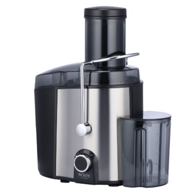 Storcator centrifugal de fructe si legume BÖHM Home BJE-100B, 1000W, tub alimentare Ø85 mm, recipient suc 750 ml